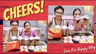 CHEERS!  Nagpa-Burger si Lolo! Thru Grab Food  I  Fam Fun Happy Vlog