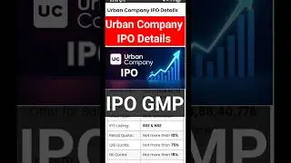 Urban Company IPO | Urban Company IPO GMP | Urban Company Details