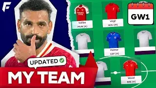 MY NEW FPL 2025/26 TEAM 🌍 TOP 5K LAST SEASON!