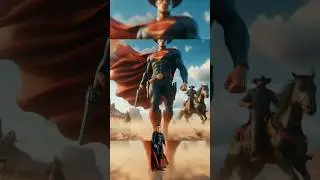 Marvel Character Becomes a Cowboy#shorts #marvel