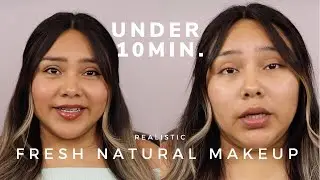 EASY NATURAL MAKEUP|| UNDER 10min||MERIT Beauty