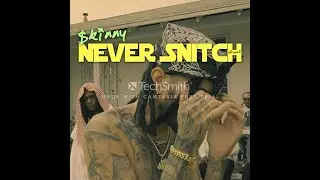 $kinny - Never Snitch Instrumental - Not Official Video