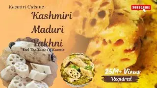 Kashmiri Wazwan Style Nadru Yakhni | Heavenly Taste!Yogurt-Based Kashmiri Nadru Yakhni | Royal Taste