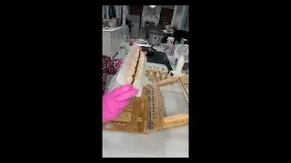 Cutting my Coffee Exfoliating Soap ☕🧼✨