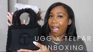 TELFAR x UGG Unboxing. First Impressions.. VLOGMAS #2 #telfar #unboxing