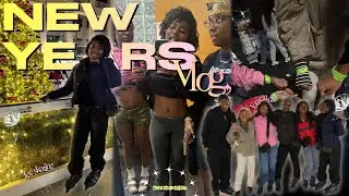 NEW YEARS VL☆G | belly piercing, ice skating, karaoke & cleaning up