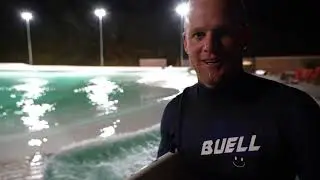 Australian Pros Night Surf in the Wavegarden Cove