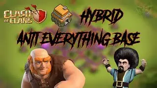 TH6 Гибридная Абсолютная База Анти-Всё - Clash of Clans 2018