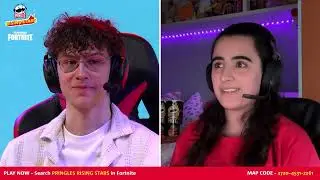 Pringles Rising Stars on Fortnite | LetShe vs The Great Onion Escape map | Livestream Highlights