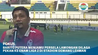 BARITO PUTERA JAMU PERSELA LAMONGAN DI STADION DEMANG LEHMAN