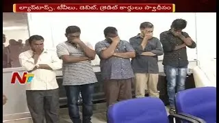 Hyderabad Police Busted Cricket Betting Gang | Seized Rs 3lks , TV's , laptop's, Mobiles | NTV