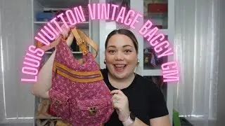 Unboxing NEW To Me Louis Vuitton Denim Handbag Baggy GM