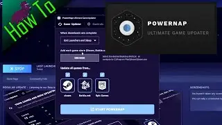 PowerNap: Ultimate Game Updater | Tutorial breakdown automatically updates games for pc!