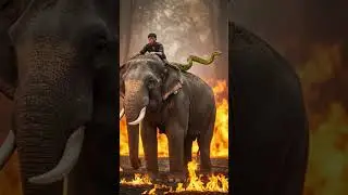 short storie  about boy, elephant, and a snake #wildlife  #elephant #animals #amazingfacts #cartoon