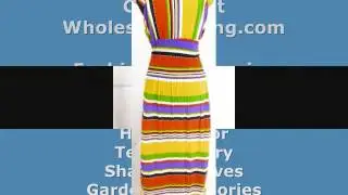 Hawaiian Aloha Pareo Cruise Wrap Dress Wholesale Caribbean Fashion WholesaleSarong.com