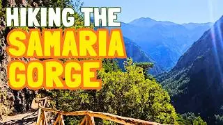 Hiking the Samaria Gorge on Crete (Greece)
