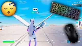 ASMR 😴 Satisfying Keyboard 🏆 1v1 BuildFights Fortnite