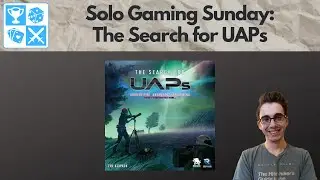 I got a new job at NASA! The Search for UAPs [Solo Gaming Sunday]