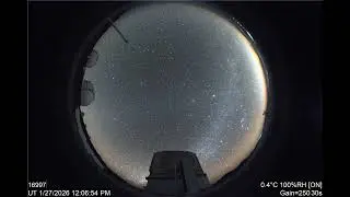 Subaru All-Sky Camera, Jan 27, 2026 UT/ すばる望遠鏡全天モニタ動画2026年1月27日（世界時）