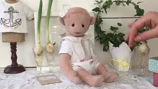 Sea collection 2019. Teddy monkey Rose Jam