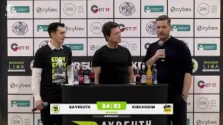 Pressekonferenz: BBC Bayreuth vs. Bozic Estriche Knights Kirchheim, 01.02.2026