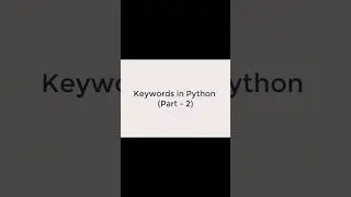 How to implement Keywords (from , as , import ) in Python 