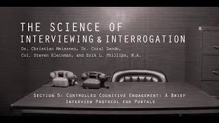 Section 5: Controlled Cognitive Engagement--A Brief Interview Protocol for Portals