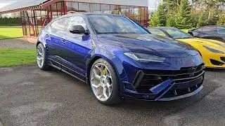 Novitec Urus Esteso in a gorgeous blue, name the colour? [4k 60p]