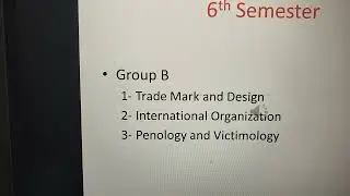 #Llb #llbsubjectselection #kanpurUniversity #5semllb #csjmukanpur #csjmu #llbstudents #guide #6sem 