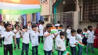 LKG boys' dance performance #VMHS #RepublicDay #India #Freedom