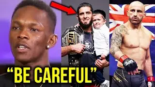 Israel Adesanya Predicts Islam Makhachev vs Alexander Volkanovski UFC 284