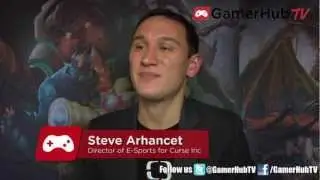 Team Curse Manager Steve Arhancet at the Curse Gaming House in Los Angeles