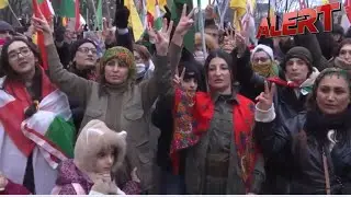 Thousands Rally in Vienna Backing Syrian Kurds Amid Rojava Clashes and Violence | ALERT News