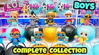 LOL SURPRISE BOYS SERIES COMPLETE COLLECTION!! Ultra Rare Boy Next Door King Bee Do Si Dude Full Set