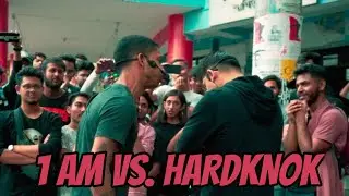 1AM vs. Hardknok | RAP BATTLE | Jadavpur University