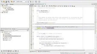 #1 Учимся Java. NetBeans. Первая программа. Функция setText.