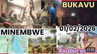 🔥 01/02/26 BUKAVU : RETRAIT M23/RDF? , POPULATION EN FÊTE ET PILLAGES RDF, CHAOS TOTAL,SUIVEZ 