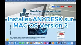 Installer Anydesk sur MAC OS Catalina et Version Sup&eacute;rieure