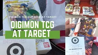 DIGIMON TCG STARTER DECKS AT TARGET!!!! | Digimon Card Game English Release