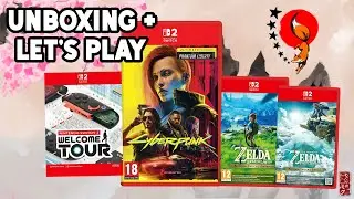NINTENDO SWITCH 2 : WELCOME TOUR - CYBERPUNK 2077 - mises à jour POKÉMON ÉCARLATE, ZELDA BOTW/TOTK…
