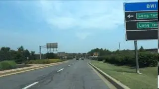Entrance to the BWI Marshall Long Term Economy Lot B