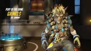 Overwatch: Junkrat PotG - WTF!? BOOOOOOOOM HAHAHA!