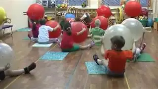 ЛФК для детей. Хоппер. Hop ball.
