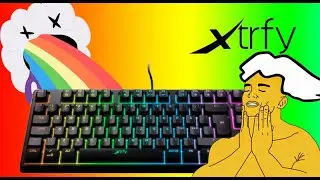 Xtrfy K4 TKL: compact mechanical gaming keyboard with epic RGB