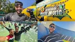 Krushnai waterpark pune | नुसता राडा फुल enjoy 🤣😘