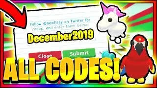 *ALL* NEW SECRET ROBLOX ADOPT ME CODES! (DECEMBER 2019) Trying Adopt Me Codes! (SOME WORKING!)