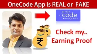 ✅  Onecode App Real or Fake | 🔥 One Code Payment Proof | Part Time income by Onecode app| WebAniMax
