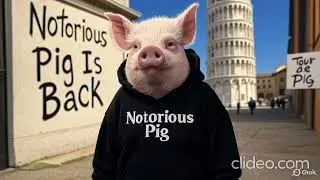 Cochon Attitude - Notorious Pig.    🐷🔥 Bad pig for Life 🐷🔥   Feuck Les Clich&eacute;s 
