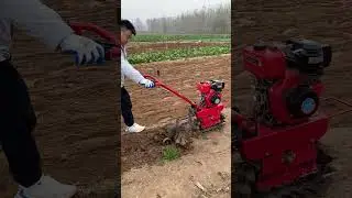 Power weederMicro tillercultivatorMini weed killerBroken grass machinelawn mower Power tiller