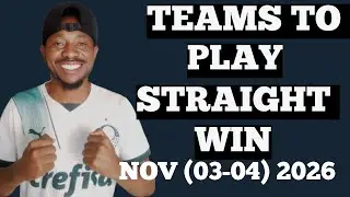 Teams To Play Straight Win This Weekend | SAFE FOOTBALL PREDICTIONS | BETTING TIPS #bettingtips
